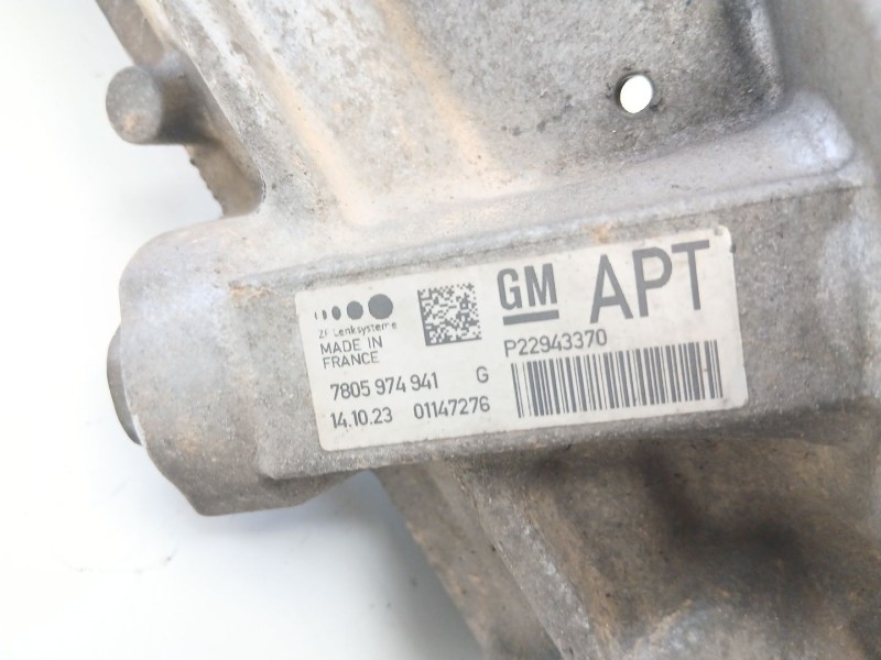 Recambio de cremallera direccion para opel insignia a sedán (g09) 2.0 cdti (69) referencia OEM IAM 22943370  