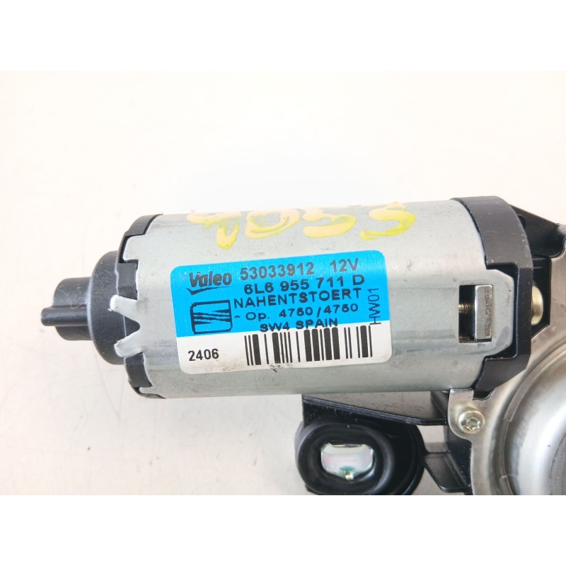 Recambio de motor limpia trasero para seat ibiza iii (6l1) 1.4 16v referencia OEM IAM 6L6955711D 53033912 