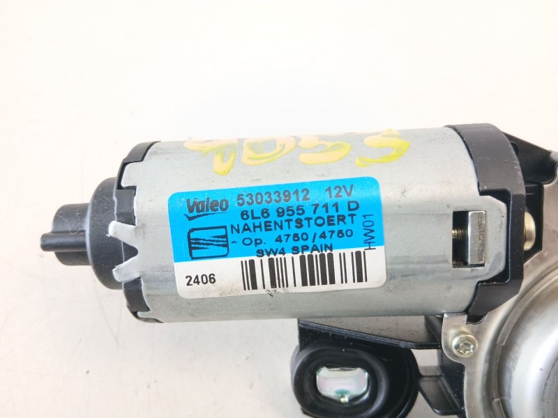 Recambio de motor limpia trasero para seat ibiza iii (6l1) 1.4 16v referencia OEM IAM 6L6955711D 53033912 