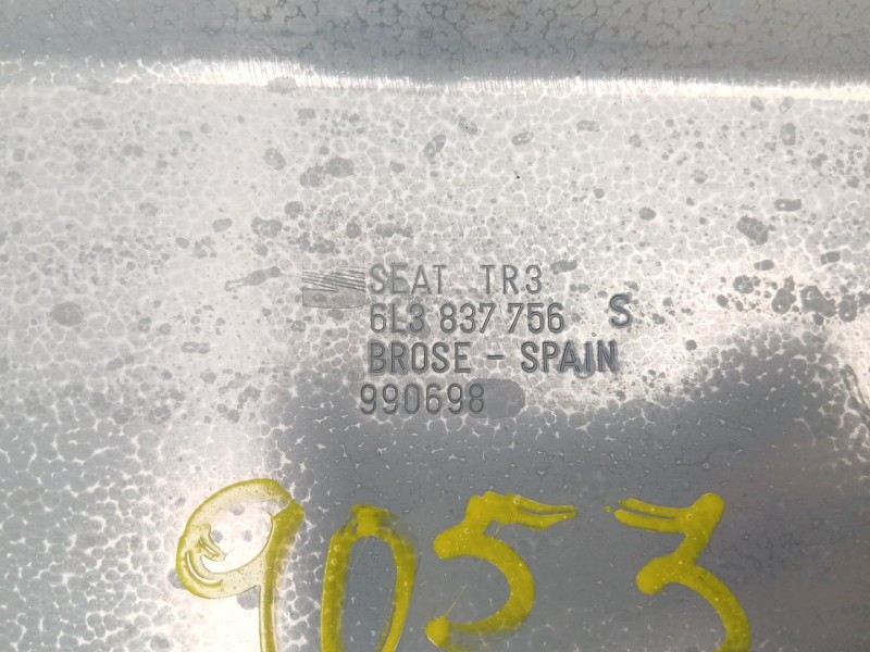 Recambio de elevalunas delantero derecho para seat ibiza iii (6l1) 1.4 16v referencia OEM IAM 6L3837752CR 6L3837756S 6L2959801