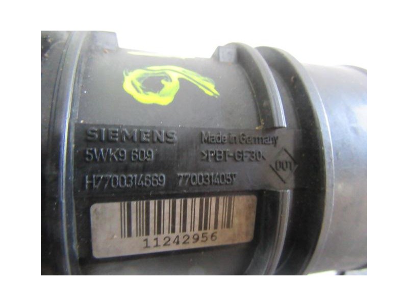 Recambio de caudalimetro : renault master : 2.2 dci (89,73cv) [2001] para renault master 2.2 dci referencia OEM IAM 7700314057  