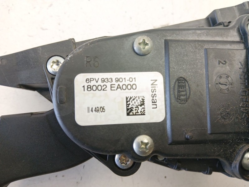 Recambio de potenciometro aceleracion para nissan navara np300 (d40) 2.5 dci 4wd referencia OEM IAM 18002EA000 6PV93390101 
