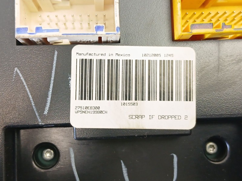 Recambio de mandos calefaccion aire para nissan navara np300 (d40) 2.5 dci 4wd referencia OEM IAM 27510EB300  
