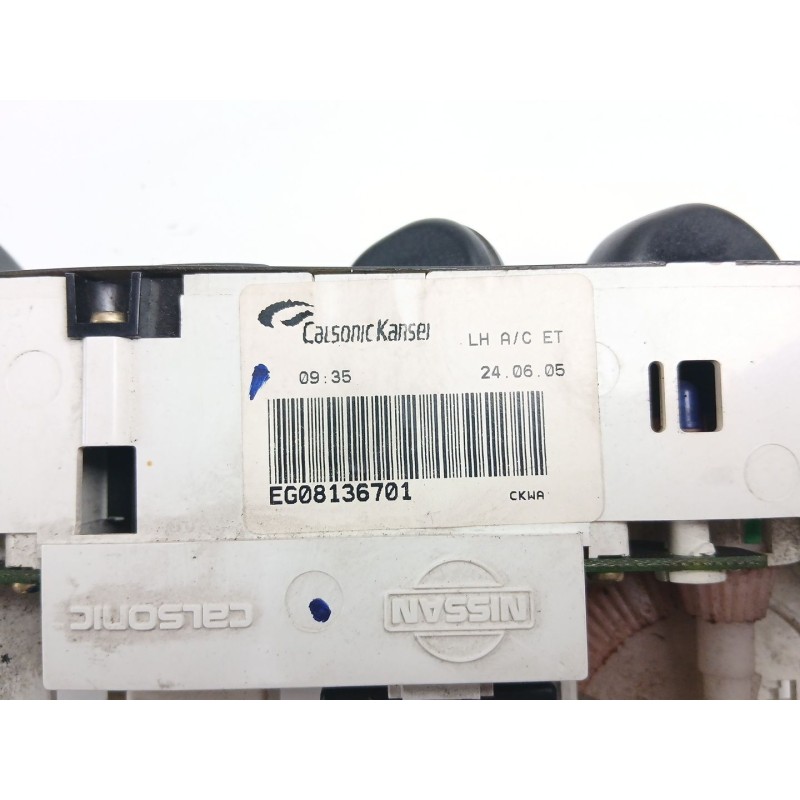 Recambio de mandos calefaccion aire para nissan terrano ii (r20) 2.7 tdi 4wd referencia OEM IAM 275000X000 EG08136701 