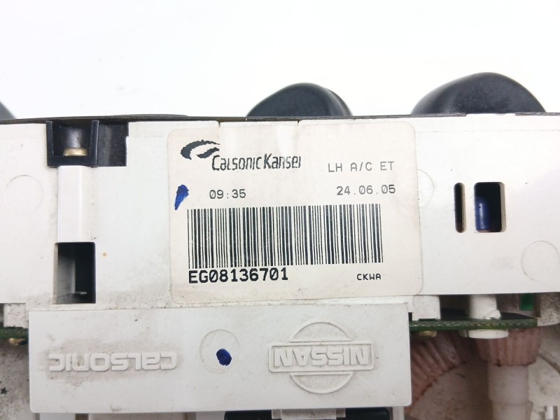 Recambio de mandos calefaccion aire para nissan terrano ii (r20) 2.7 tdi 4wd referencia OEM IAM 275000X000 EG08136701 