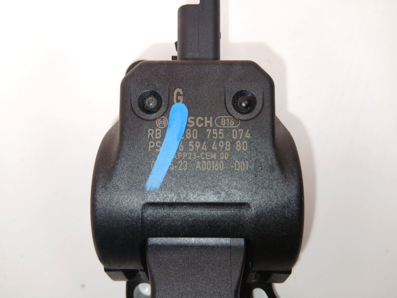 Recambio de potenciometro aceleracion para peugeot 206 hatchback (2a/c) 1.4 i referencia OEM IAM 9659449880 0280755074 