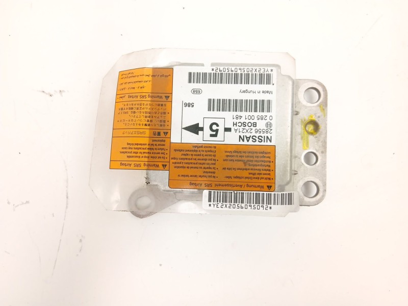 Recambio de centralita airbag para nissan terrano ii (r20) 2.7 tdi 4wd referencia OEM IAM 285562X21A 0285001481 