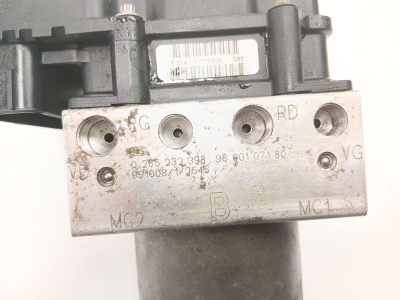 Recambio de abs para citroën berlingo multispace (b9) 1.6 hdi 90 referencia OEM IAM 9660107180 0265232398 