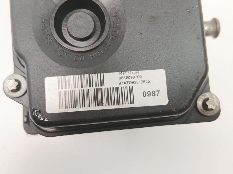 Recambio de abs para citroën berlingo multispace (b9) 1.6 hdi 90 referencia OEM IAM 9660107180 0265232398 