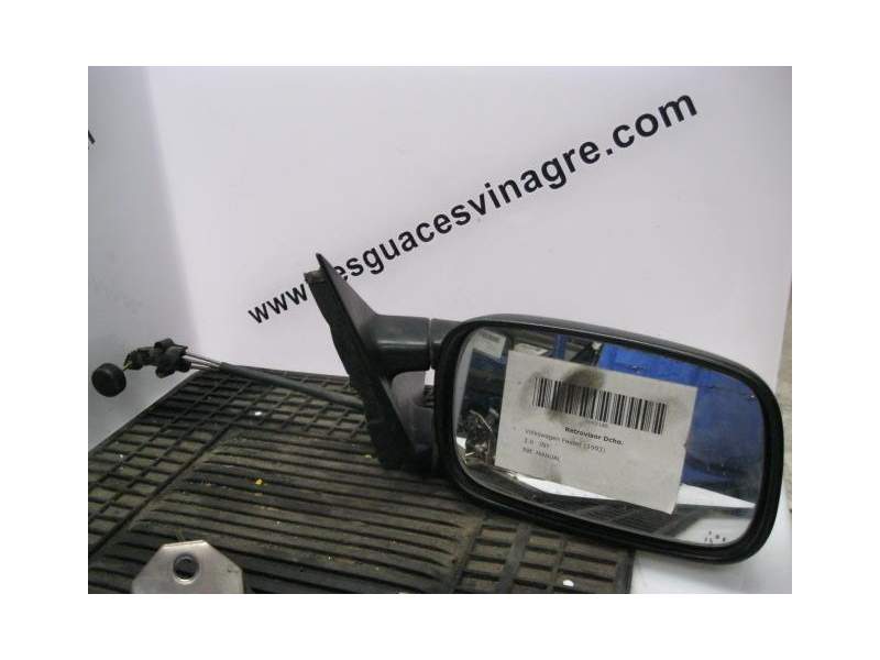 Recambio de retrovisor derecho para volkswagen passat 2.0 iny referencia OEM IAM MANUAL  