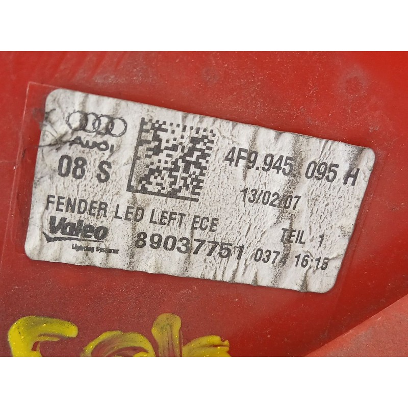 Recambio de piloto trasero izquierdo para audi a6 c6 (4f2) 3.0 tdi quattro referencia OEM IAM 4F9945095H 89037751 