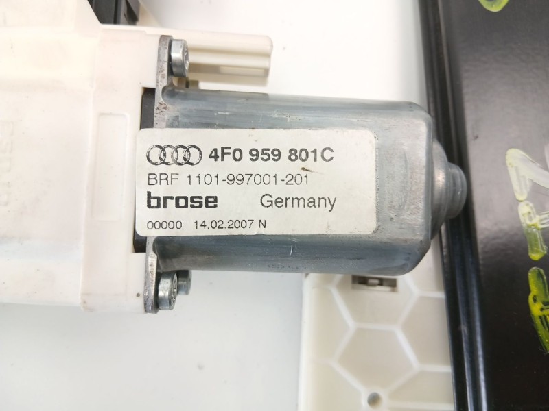 Recambio de elevalunas trasero izquierdo para audi a6 c6 (4f2) 3.0 tdi quattro referencia OEM IAM 4F0959801C  