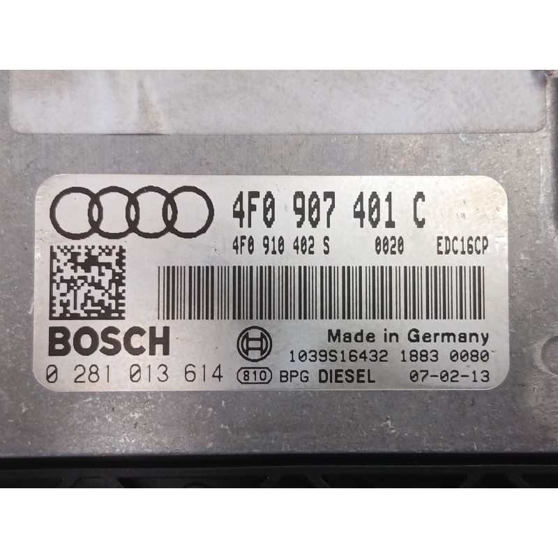 Recambio de centralita para audi a6 allroad c6 (4fh) 3.0 tdi quattro referencia OEM IAM 4F0910402S 0281013614 4F0907401C