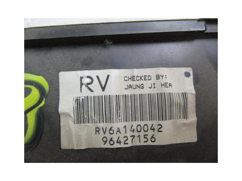 Recambio de cuadro instrumentos : chevrolet tacuma : 1.6 g (107,41cv) [2006] para chevrolet tacuma 1.6 g referencia OEM IAM RV6A