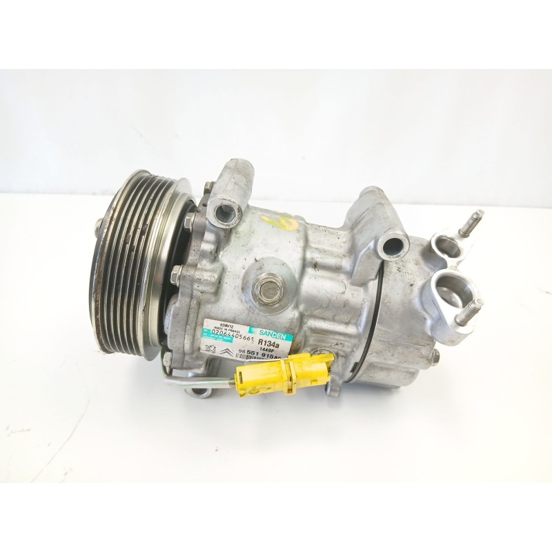 Recambio de compresor aire acondicionado para peugeot 206 hatchback (2a/c) 1.4 i referencia OEM IAM 9655191580 SD6V121449F 