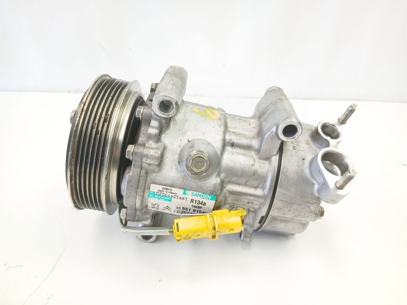 Recambio de compresor aire acondicionado para peugeot 206 hatchback (2a/c) 1.4 i referencia OEM IAM 9655191580 SD6V121449F 