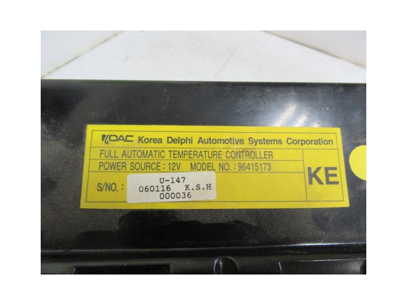 Recambio de mandos calefaccion : chevrolet tacuma : 1.6 g (107,41cv) [2006] para chevrolet tacuma 1.6 g referencia OEM IAM 96415