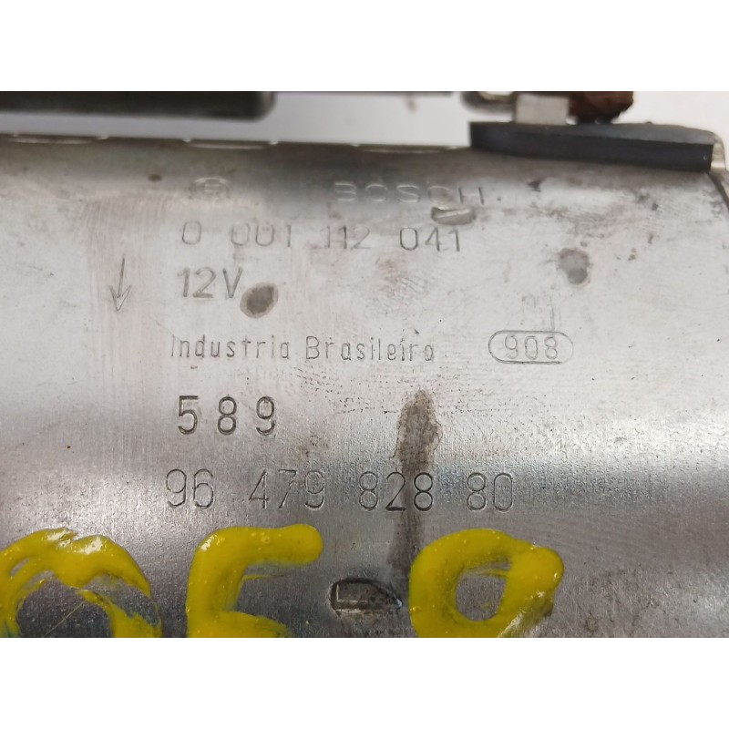 Recambio de motor arranque para peugeot 206 hatchback (2a/c) 1.4 i referencia OEM IAM 9647982880 0001112041 