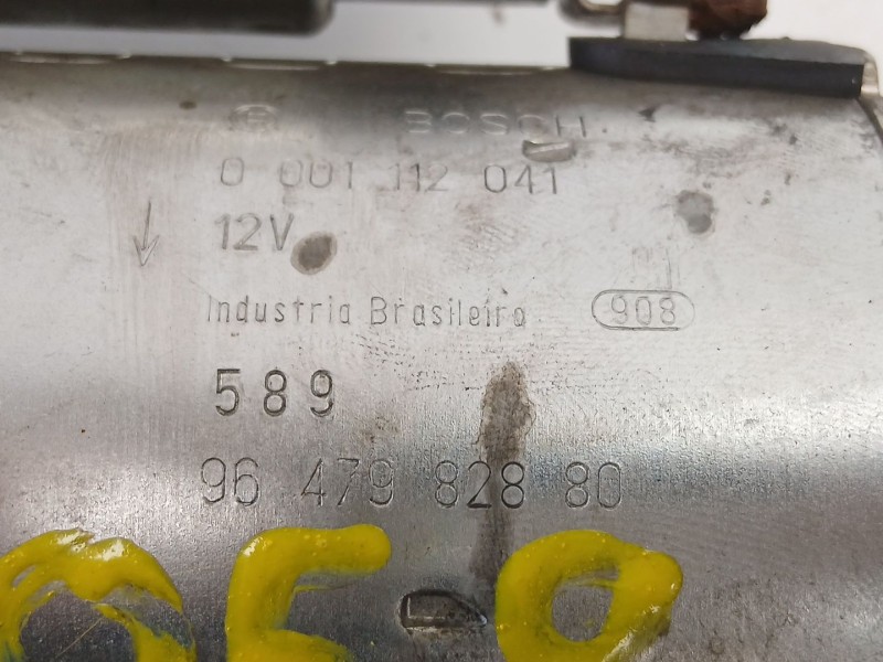 Recambio de motor arranque para peugeot 206 hatchback (2a/c) 1.4 i referencia OEM IAM 9647982880 0001112041 