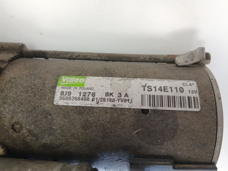 Recambio de motor arranque para citroën berlingo multispace (b9) 1.6 hdi 90 referencia OEM IAM 9688268480 TS14E110 