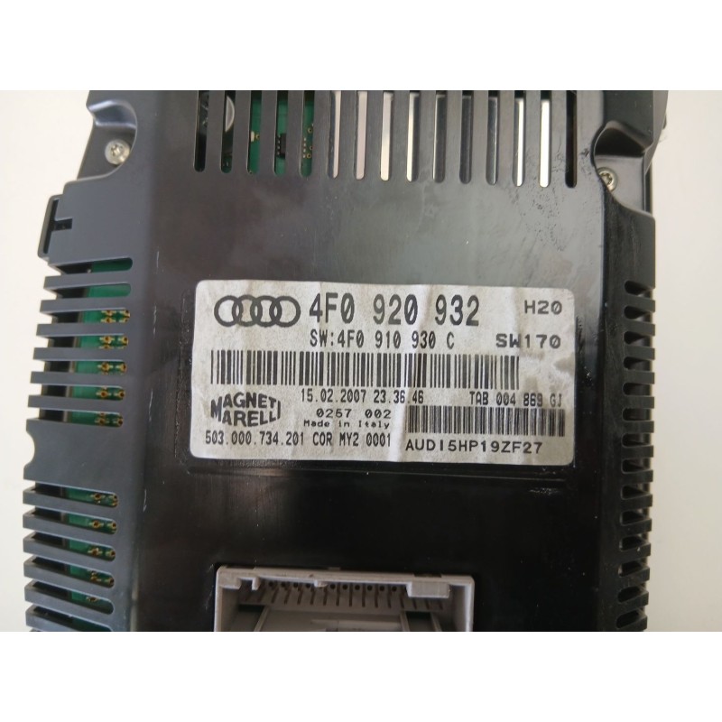 Recambio de cuadro instrumentos para audi a6 allroad c6 (4fh) 3.0 tdi quattro referencia OEM IAM 4F0920932  4F0910930C