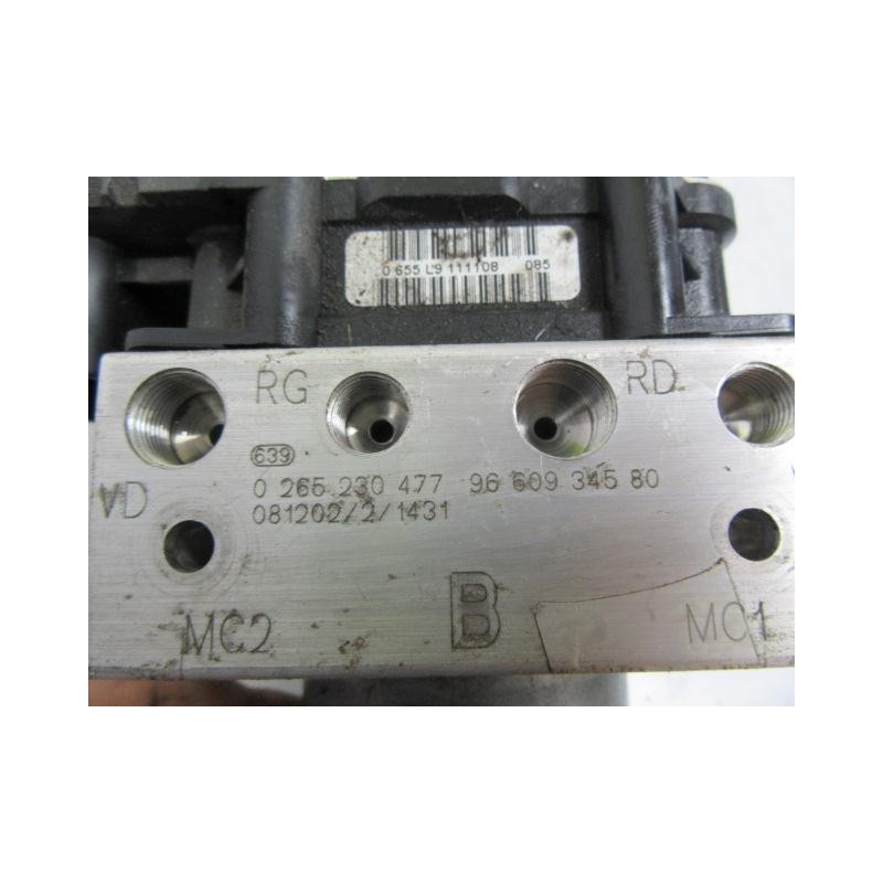 Recambio de abs : citroen c 4 : 1.6 hdi picasso (109cv) [2009] para citroen c 4 1.6 hdi picasso referencia OEM IAM 0265230477  
