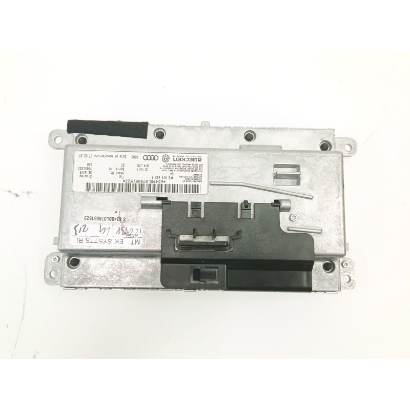Recambio de radio cd/mp3 para audi a6 allroad c6 (4fh) 3.0 tdi quattro referencia OEM IAM 4F0919603B 4F1919611M 4F0910609E