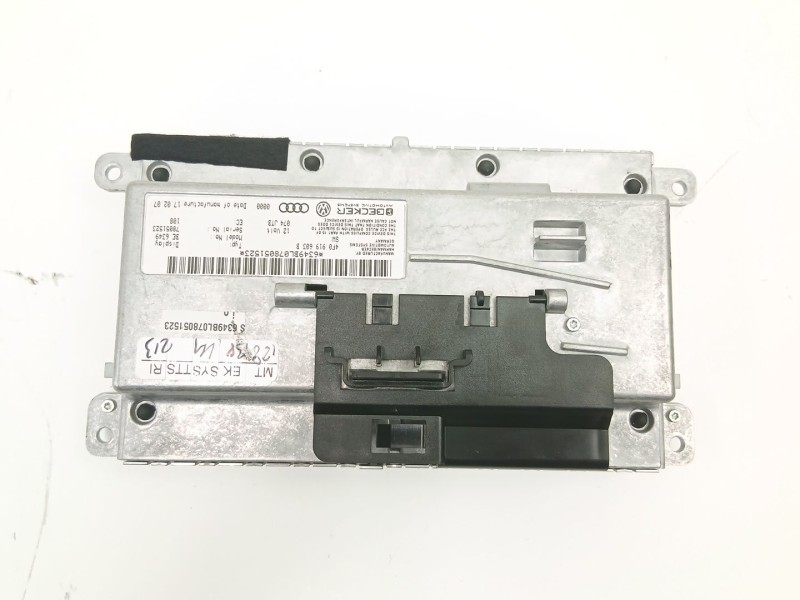 Recambio de radio cd/mp3 para audi a6 allroad c6 (4fh) 3.0 tdi quattro referencia OEM IAM 4F0919603B 4F1919611M 4F0910609E