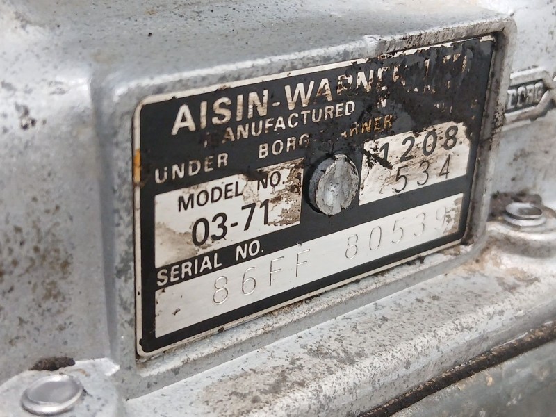 Recambio de cambio automatico para volvo 760 (704, 764) 2.8 referencia OEM IAM 86FF80539 0371 