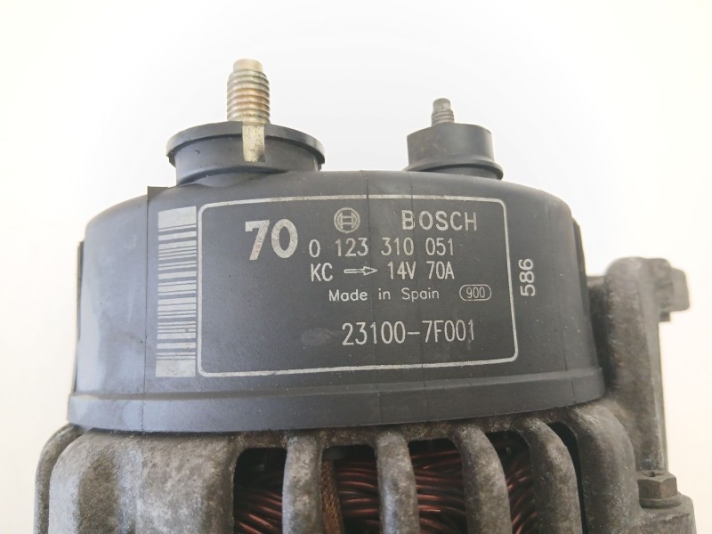 Recambio de alternador para nissan terrano ii (r20) 2.7 tdi 4wd referencia OEM IAM 231007F001 0123310051 