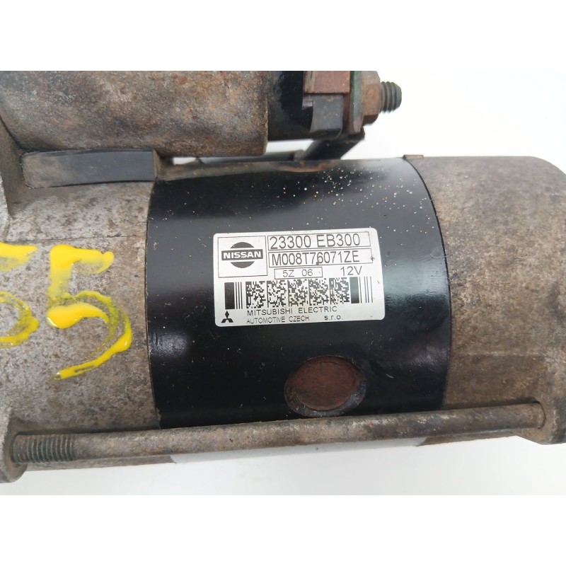 Recambio de motor arranque para nissan navara np300 (d40) 2.5 dci 4wd referencia OEM IAM 23300EB300 M008T76071ZE 