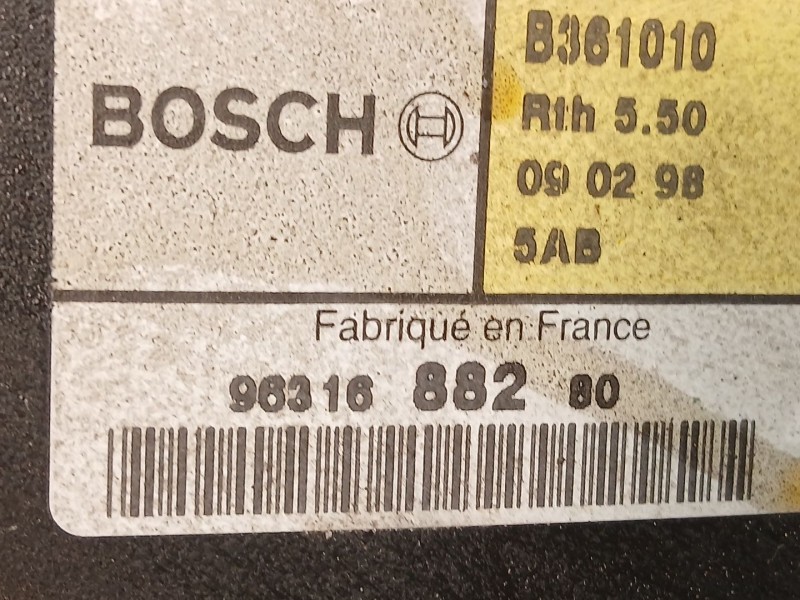 Recambio de servofreno para peugeot 406 (8b) 2.0 16v referencia OEM IAM 9631688280  