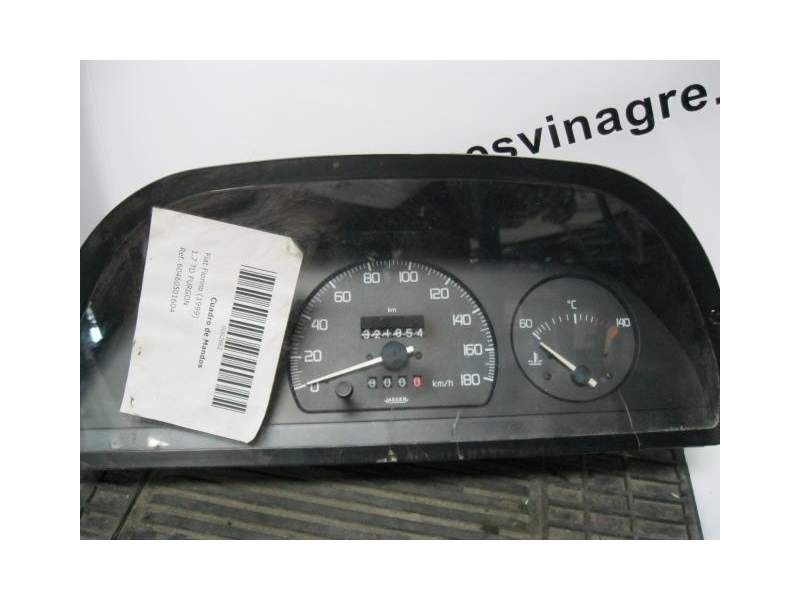 Recambio de cuadro instrumentos para fiat fiorino 1.7 td furgon referencia OEM IAM 60460501604  