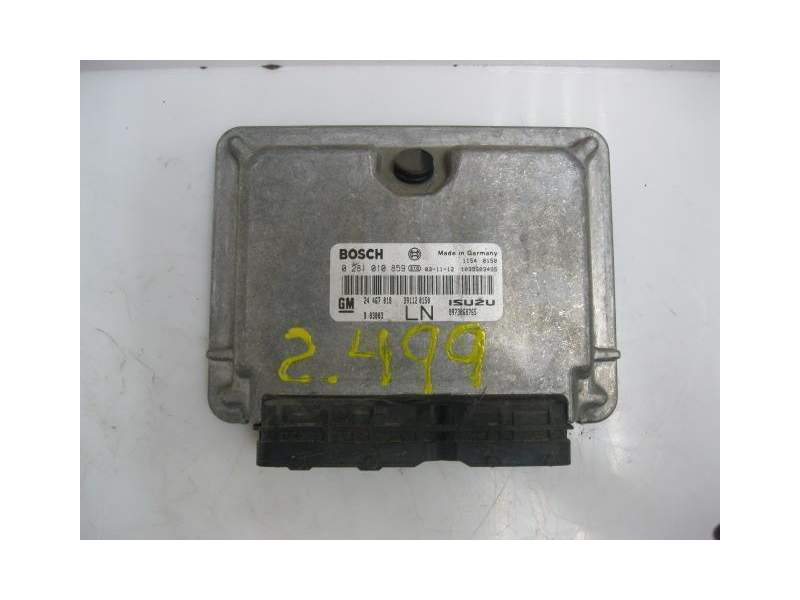 Recambio de centralita para opel astra 1.7 td -z17dtl referencia OEM IAM 24467018 0281010859 