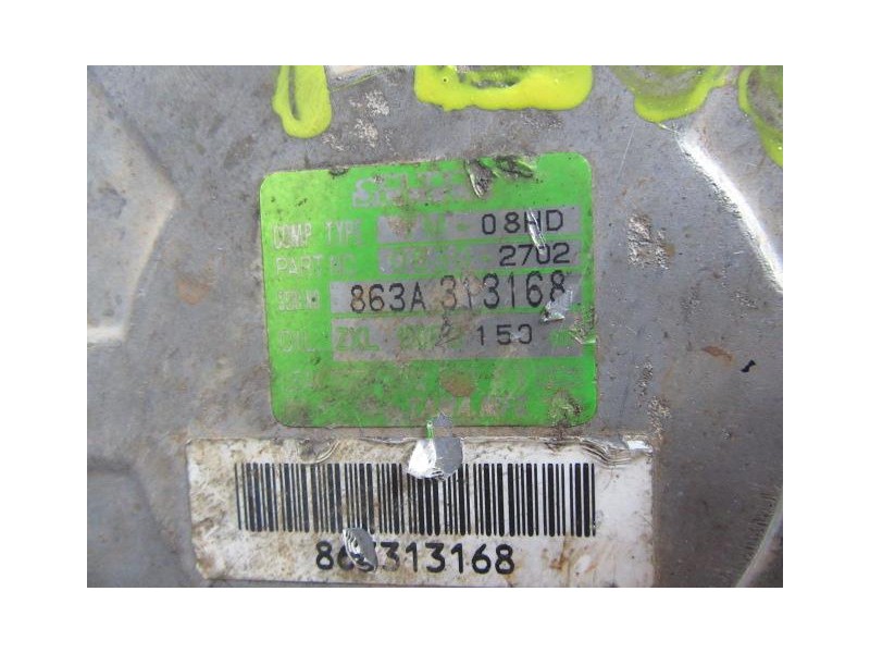 Recambio de aire acondicionado : suzuki vitara : 1.9 td [1999] para suzuki vitara 1.9 td referencia OEM IAM 863A313168  