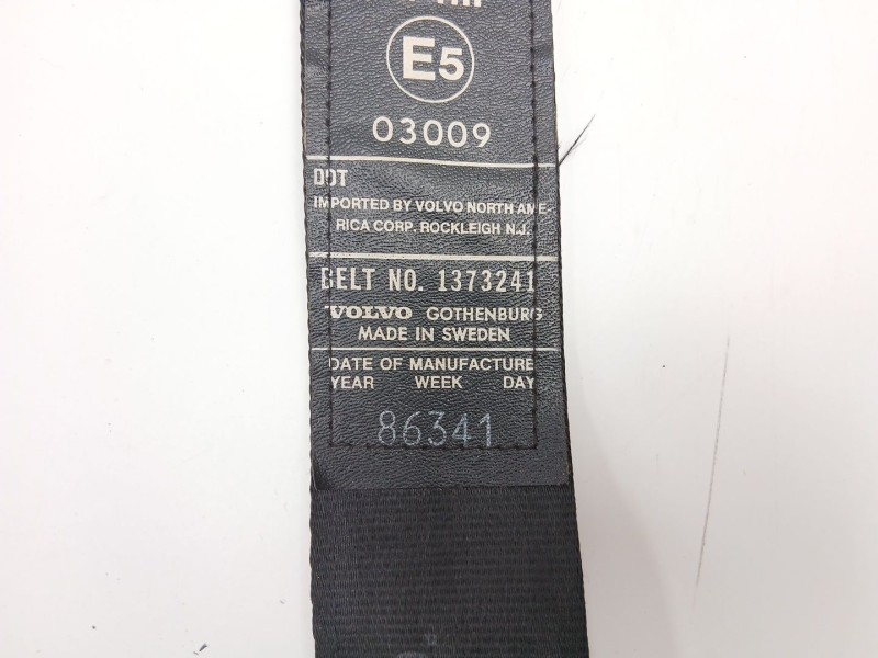Recambio de cinturon seguridad delantero derecho para volvo 760 (704, 764) 2.8 referencia OEM IAM 1373241  