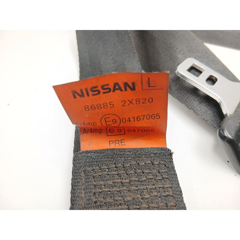 Recambio de cinturon seguridad delantero izquierdo para nissan terrano ii (r20) 2.7 tdi 4wd referencia OEM IAM 868852X820  