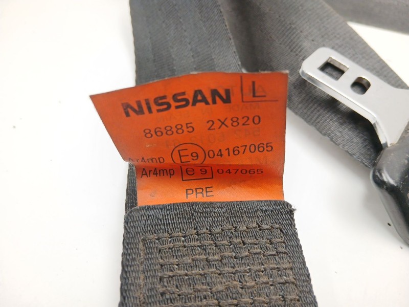 Recambio de cinturon seguridad delantero izquierdo para nissan terrano ii (r20) 2.7 tdi 4wd referencia OEM IAM 868852X820  
