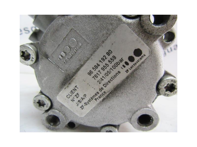 Recambio de bomba dirección : peugeot 407 : 1.6 hdi (101,97cv) [2005] para peugeot 407 1.6 hdi referencia OEM IAM 9658419280  