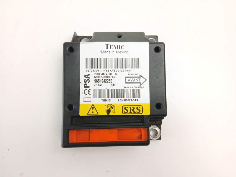 Recambio de centralita airbag para citroën c2 (jm_) 1.4 hdi referencia OEM IAM 9651942280  