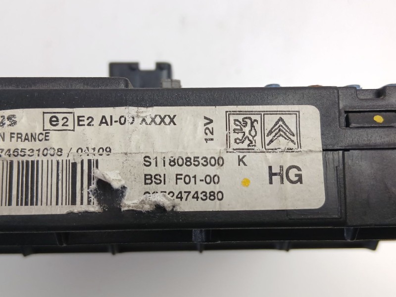 Recambio de bsi para citroën c2 (jm_) 1.4 hdi referencia OEM IAM 9652474380 S118085300 