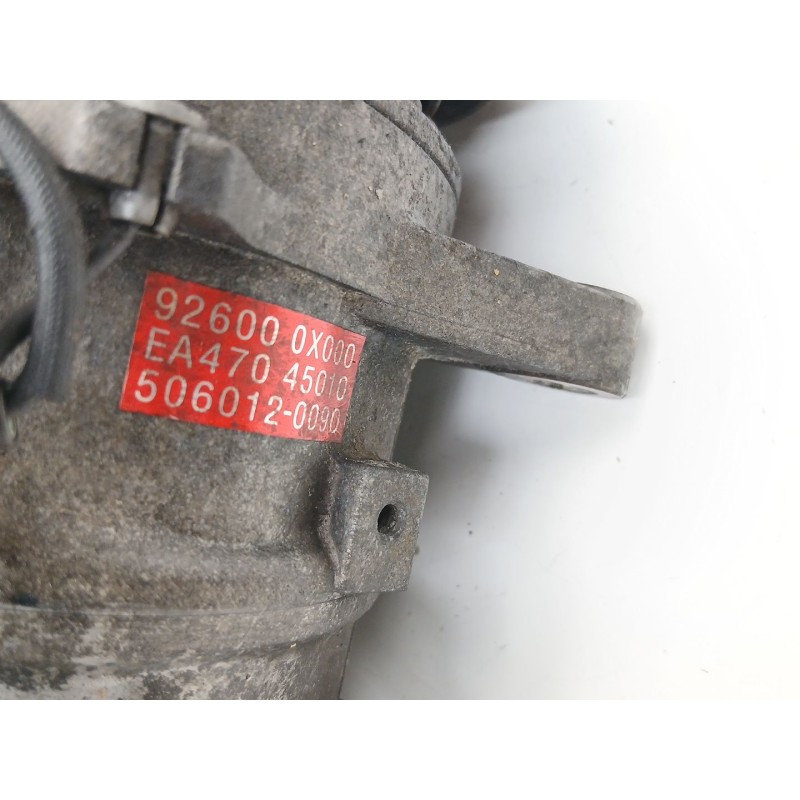 Recambio de compresor aire acondicionado para nissan terrano ii (r20) 2.7 tdi 4wd referencia OEM IAM 926000X000  
