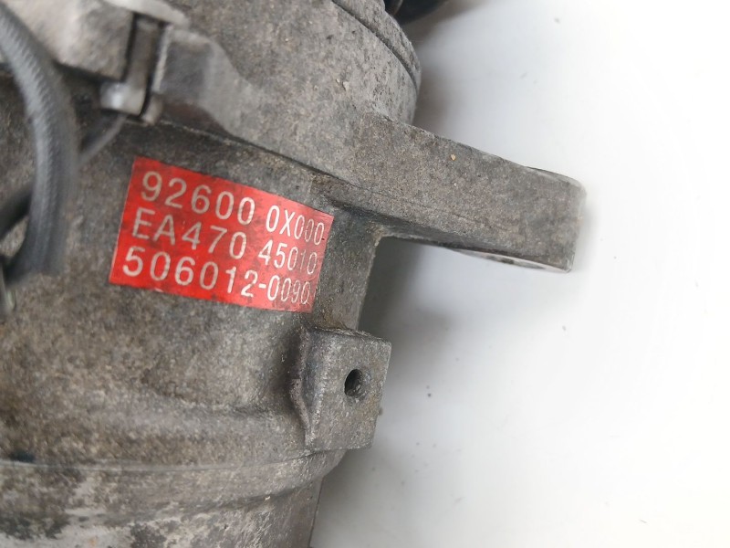 Recambio de compresor aire acondicionado para nissan terrano ii (r20) 2.7 tdi 4wd referencia OEM IAM 926000X000  