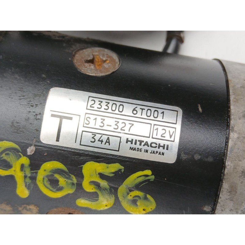 Recambio de motor arranque para nissan terrano ii (r20) 2.7 tdi 4wd referencia OEM IAM 233006T001 S13327 