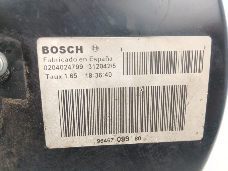 Recambio de servofreno para citroën c5 i (dc_) 1.8 16v (dc6fzb, dc6fze) referencia OEM IAM 9646709980 0204024799 