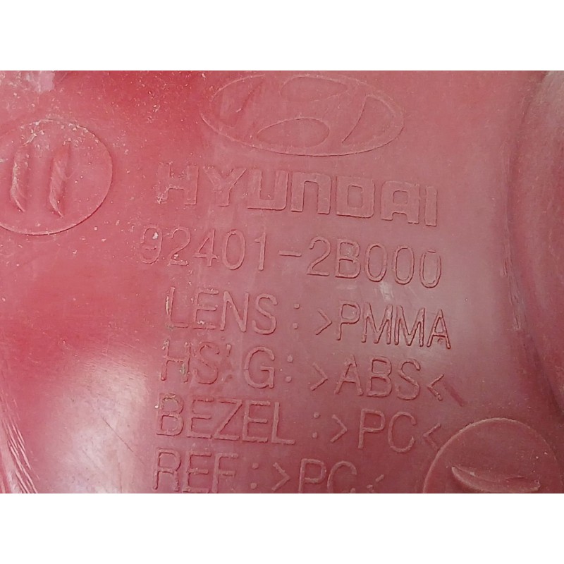 Recambio de piloto trasero izquierdo para hyundai santa fé ii (cm) 2.2 crdi 4x4 referencia OEM IAM 924012B000  