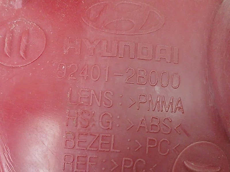 Recambio de piloto trasero izquierdo para hyundai santa fé ii (cm) 2.2 crdi 4x4 referencia OEM IAM 924012B000  