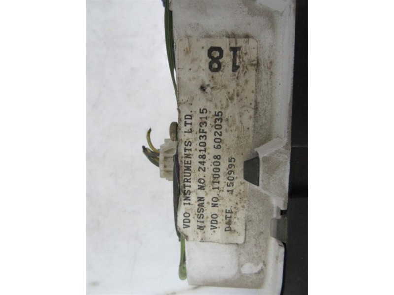 Recambio de cuadro instrumentos : nissan primera : 1.6 g [1996] para nissan primera 1.6 g referencia OEM IAM 1100008602035  