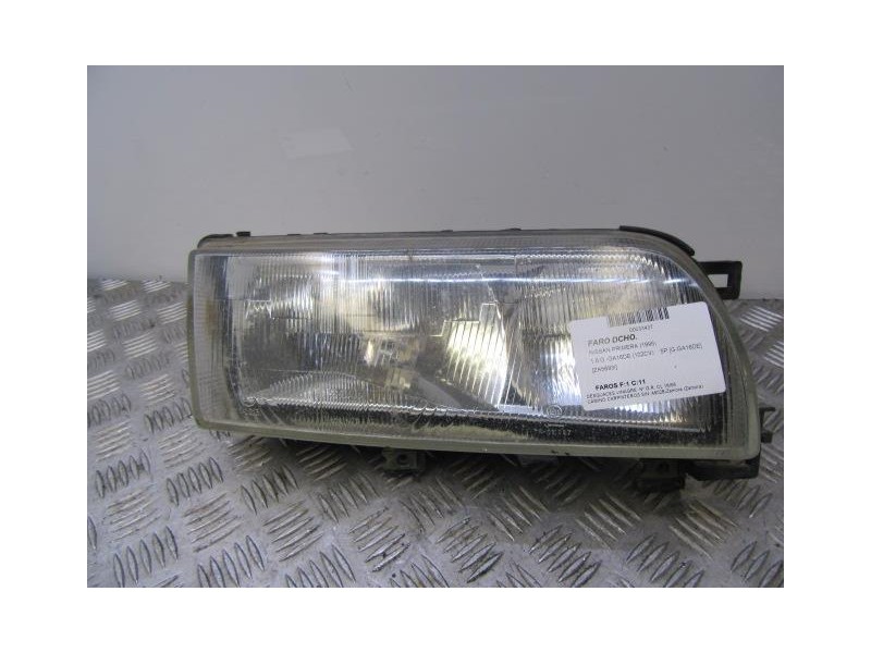 Recambio de faro dcho. : nissan primera : 1.6 g -ga16de (102cv) 5p [1995] para nissan primera 1.6 g -ga16de  5p referencia OEM I