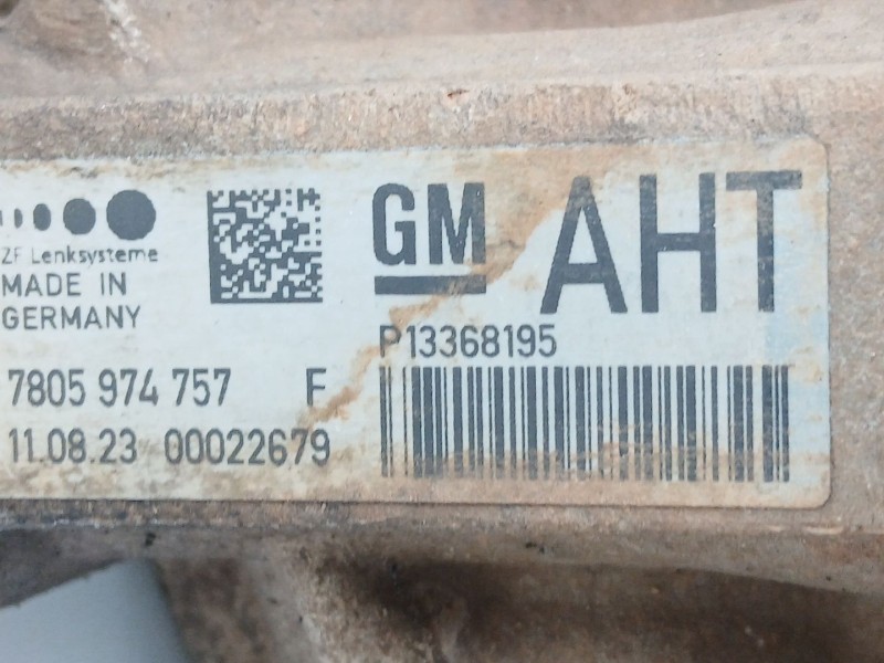 Recambio de cremallera direccion para opel astra j (p10) 1.7 cdti (68) referencia OEM IAM 13368195  